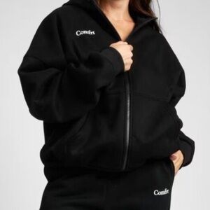 Comfrt Obsidian Cloud Zip-Up Hoodie Jacket
Size 2X.